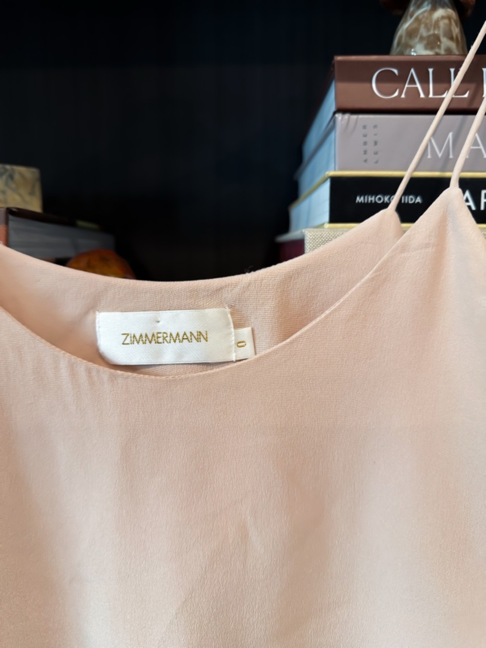 Zimmerman Pink/Cream Silk Camisole Size 0 - Picture 3 of 4